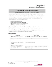 Electronic Requirements