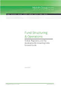 Fund Structuring & Operations