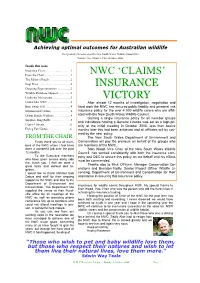 Nwc Newsletter Vo1
