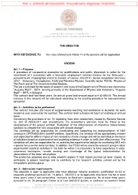 THE DIRECTOR with REFERENCE to The