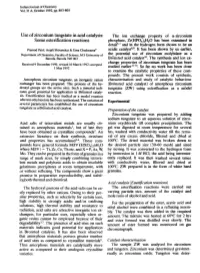 Use of Zirconium Tungstate in Acid Catalysis