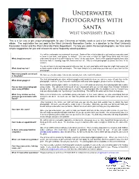 HOLIDAY Scuba with Santa FAQ.Pub