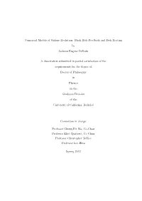 Numerical Models of Galaxy Evolution: Black Hole Feedback and Disk Heating by Jackson Eugene Debuhr