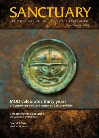 Sanctuary Magazine Which Exemplary Sustainability Work Carried Westdown Camp Historic Environments, Access, Planning and Defence