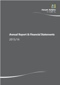 Annual Report and Financial Statements 2015/16