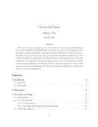Gravity and Gauge