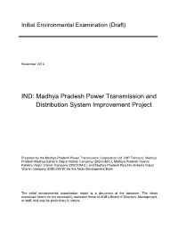Initial Environmental Examination (Draft)
