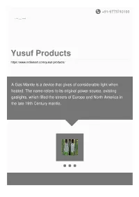 Yusuf Products
