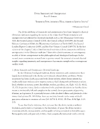 Inman Divine Immensity and Omnipresence JMA Jtedit Final