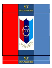 Ncc Unity and Discipline