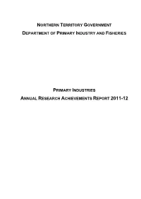 Primary Industries [PDF]