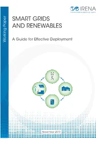 SMART GRIDS and RENEWABLES: a Guide for Effective Deployment TABLE of CONTENTS