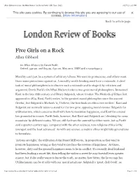 Allan Gibbard Reviews ‘On What Matters’ by Derek Parfit · LRB 7 June 2012 9/27/12 1:15 PM
