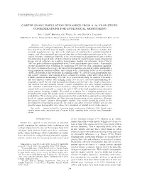 Garter Snake Population Dynamics from a 16-Year Study: Considerations for Ecological Monitoring