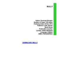 {PDF} Bully Kindle
