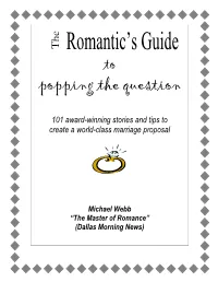 Popping the Question