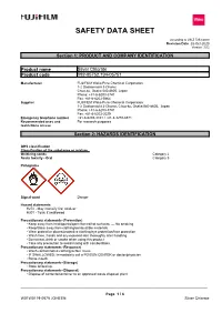 Safety Data Sheet