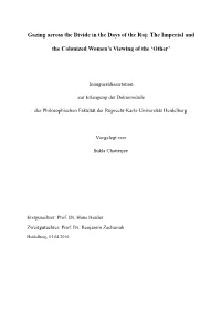 The Imperial and the Colonized Women's Viewing of the 'Other'