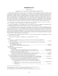 BERBERIDACEAE 小檗科 Xiao Bo Ke Ying Junsheng (应俊生 Ying Tsun-Shen)1; David E