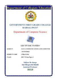 Data Communication and Computer Network Unit 1