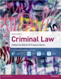 Elements of a Crime Pearson