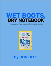 Wet Boots, Dry Notebook