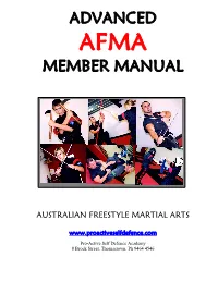Advanced Member Manual