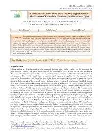 Coalescence of Form and Content in Ali's English Ghazal: the Trauma Of