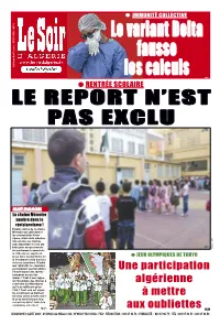Le Report N'est Pas Exclu