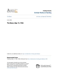 The Bison, May 15, 1954