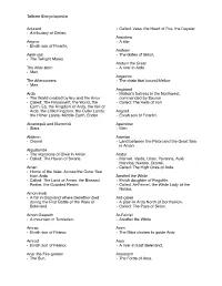 Tolkien Encyclopedia