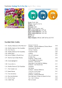 Various Going to a Go Go Mp3, Flac, Wma