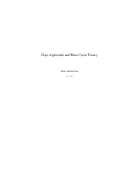 Hopf Algebroids and Their Cyclic Theory
