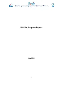 J-PRISM Progress Report