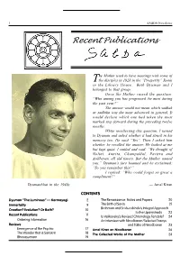June 2003, and Remember Him in Fondness the Whole Material Side of the Ashram, the Ashram Would and Be Grateful for All That He Has Done for Them and for Us