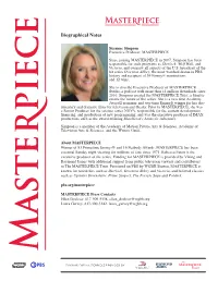 Biographical Notes