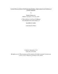 Gestural Patterns in Kujaw Folk Performing Traditions: Implications for the Performer of Chopin's Mazurkas by Monika Zaborowsk