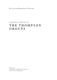Phd Thesis of Kristian Knudsen Olesen