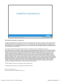 Symmetrix Fundamentals