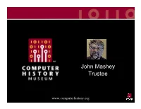 HC17.Computer History Museum Presentation