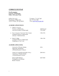 Curriculum Vitae