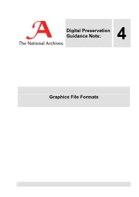 Digital Preservation Guidance Note: Graphics File Formats