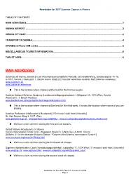 Main Addresses