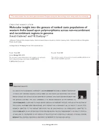 Molecular Insight Into the Genesis of Ranked Caste Populations Of