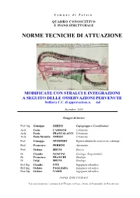 Norme Tecniche Di Attuazione