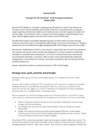 Strategy Vision, Goals, Priorities and Principles