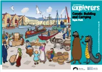 Canals: Building and Carrying – Page 1 Why Were Canals Built? Chapter 1
