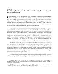 Chapter 4 Considering US Proposals for Enhanced Biosafety, Biosecurity, and Research Oversight