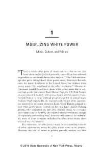 Mobilizing White Power