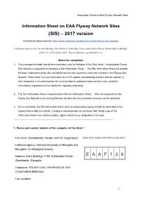 SIS) – 2017 Version